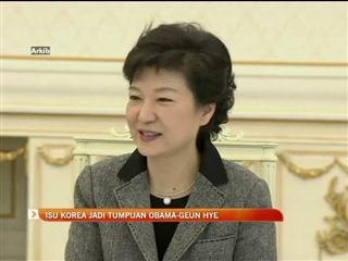 Isu Korea jadi tumpuan Obama-Geun Hye