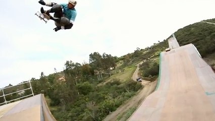 Découvrez l'impressionnant skatepark que Bob Burnquist a dans son jardin