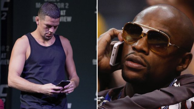 Floyd Mayweather et Nate Diaz parlent de Conor McGregor sur... Skype !