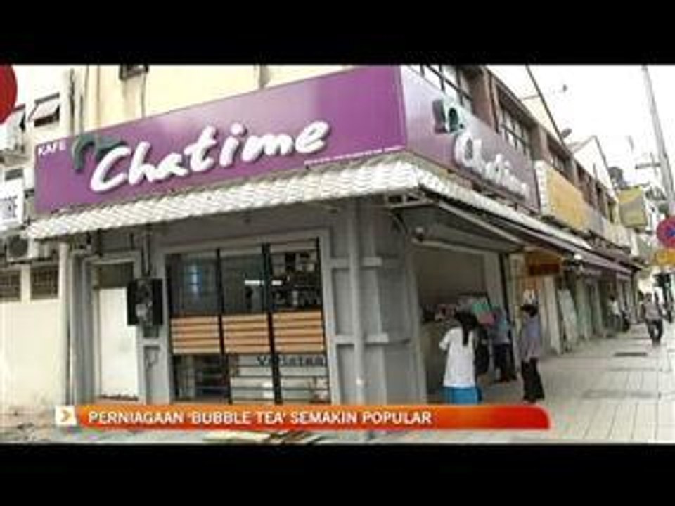 Perniagaan 'Bubble Tea' semakin popular