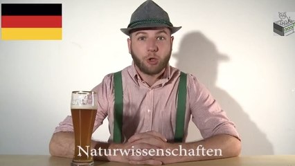 La langue allemande comparée aux autres par le collectif Copy Cat Channel