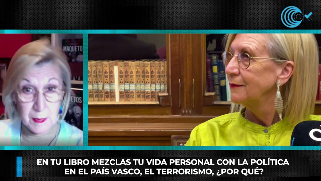 Rosa Díez: "ETA está viva porque está en las instituciones y porque hay 379 de sus crímenes sin resolver"