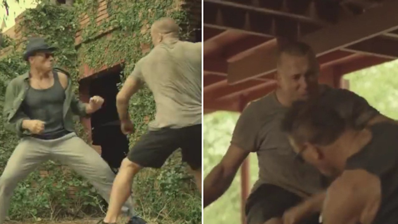 Jean-Claude Van Damme et Georges St Pierre s'affrontent dans "Kickboxer : Vengeance"
