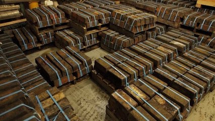 Odyssey remonte à la surface 56 tonnes d'argent situés de l'épave du SS Gairsoppa