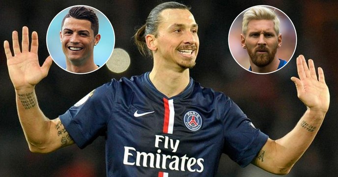 Zlatan Ibrahimovic se confie sur Ronaldo, Cristiano Ronaldo et Lionel Messi