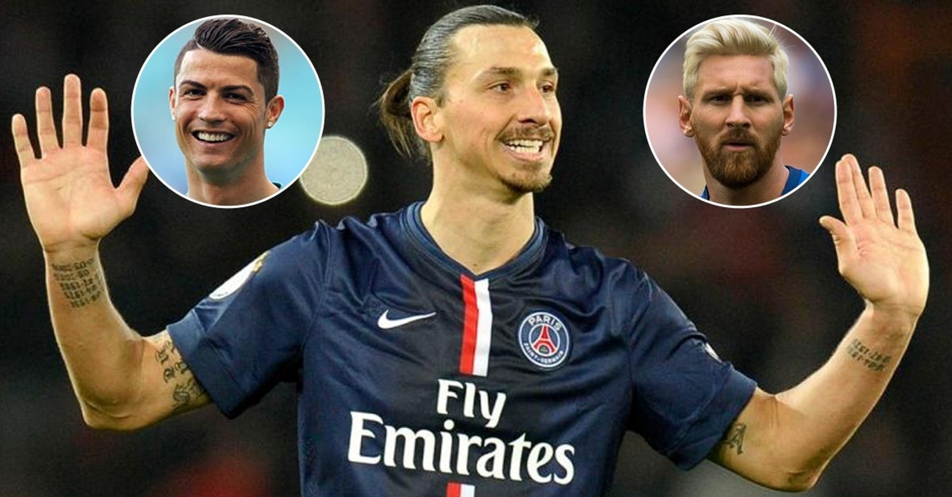 Zlatan Ibrahimovic se confie sur Ronaldo, Cristiano Ronaldo et Lionel Messi
