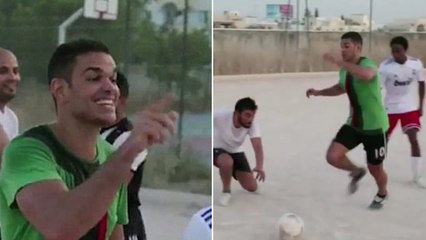 Hatem Ben Arfa régale lors d'un match avec des potes en Tunisie