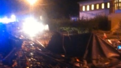 Intempéries en France : Un chapiteau à Joinville s’écroule et fait plusieurs blessés