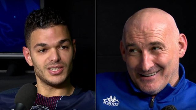 Hatem Ben Arfa et Ciccolini, entraîneur de Bastia, ont un dialogue mythique en direct