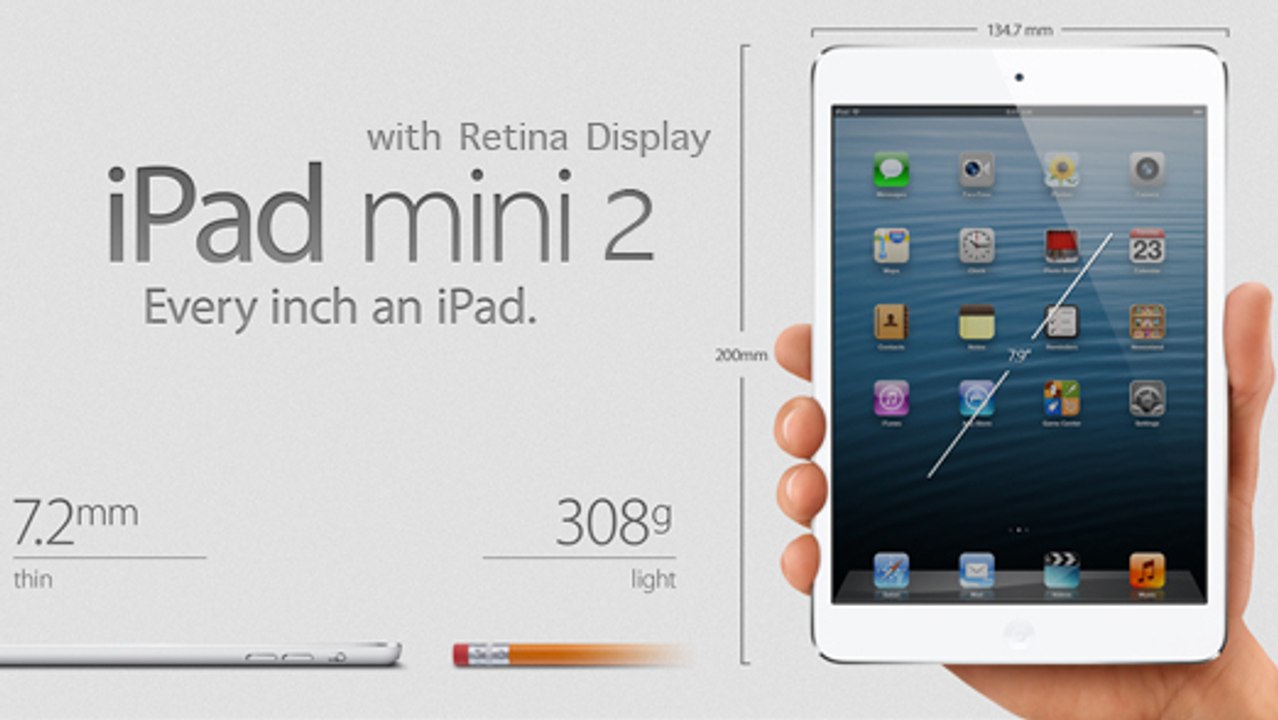 iPad Mini 2 : écran Retina comme caractéristique pour la mini-tablette d'Apple ?