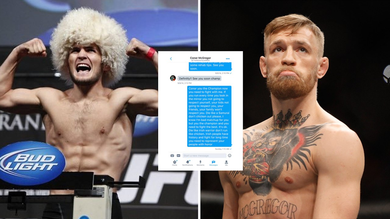 Khabib Nurmagomedov envoie un message directement à Conor McGregor !