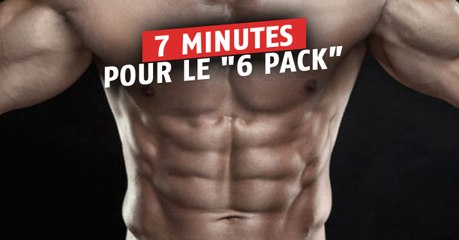 Un entraînement de seulement 7 minutes parfait pour se tailler les abdos en "6-pack"