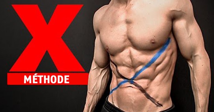 Le X-effect est parfait pour renforcer vos obliques et vous tailler les abdos en V