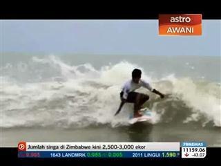 Rip Curl Pro 6 star event in Pantai Batu Buruk
