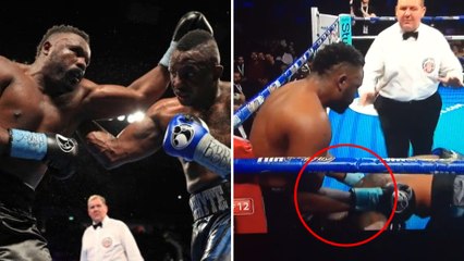 Dereck Chisora humilie son adversaire avec un geste obscène en plein combat