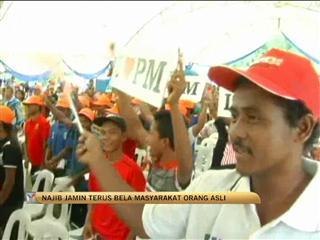 Najib jamin terus bela masyarakat orang asli