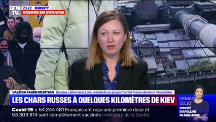 Guerre en Ukraine: la députée Valéria Faure-Muntian salue "la résilience" et "le courage" des Ukrainiens