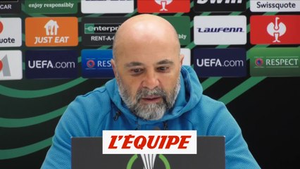 Sampaoli : «Une grande différence entre les deux équipes» - Foot - C4 - OM