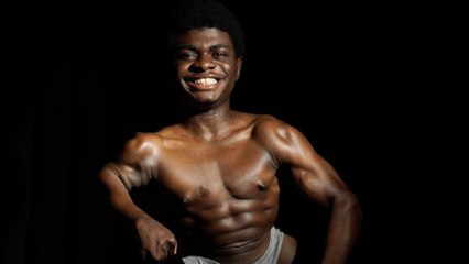 Bodybuilding : Caleb Mutombo est en train de se faire un nom malgré ses 1,10 m