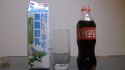 Coca-Cola : Découvrez les effets stupéfiants du lait sur la boisson à bulles!