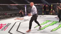 Georges St Pierre pour la première fois dans l'octogone de l'UFC depuis 3 ans