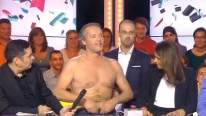 Touche pas à mon poste : Jean-Michel Maire à moitié nu sur le plateau de l'émission