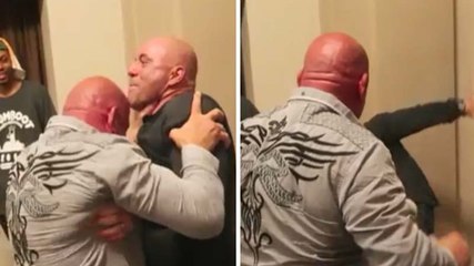 Quand le commentateur de l'UFC Joe Rogan se bat avec l'ex-champion Mark Coleman