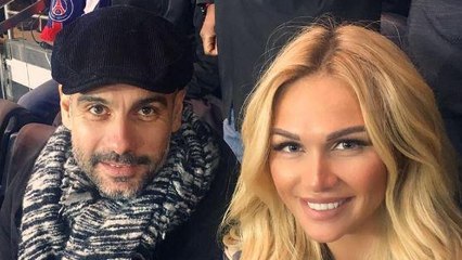 Pep Guardiola accompagné de la charmante Viktoria Lopyreva pour observer l'AS Monaco