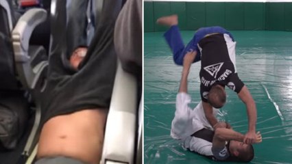 Ce prof de Jiu-Jitsu vous apprend à réagir si vous êtes traînés comme le passager d'United Airlines