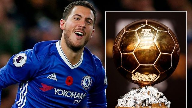 La star de Chelsea, Eden Hazard, estime qu'Andres Iniesta méritait 15 Ballons d'Or