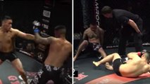 Un combat de MMA se termine sur une scène très rare : un double KO !