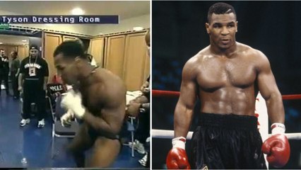 Voilà à quoi ressemblait Mike Tyson dans les vestiaires avant ses combats