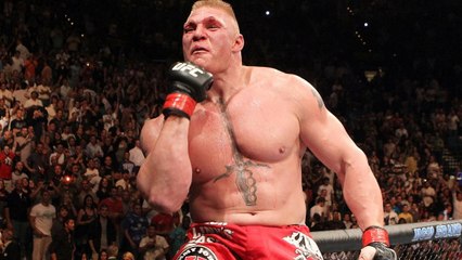 Brock Lesnar, ex combattant UFC et catcheur à la WWE, pourrait jouer au baseball