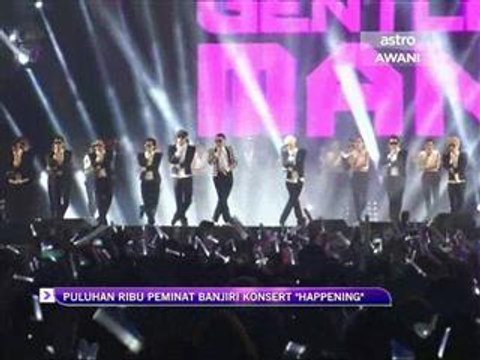 PSY lancar 'Gentleman' di konsert 'Happening'