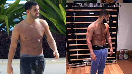 L'impressionnante transformation physique de Drake en 3 mois