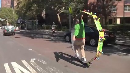 Découvrez le krooked, une nouvelle façon de faire du skateboard