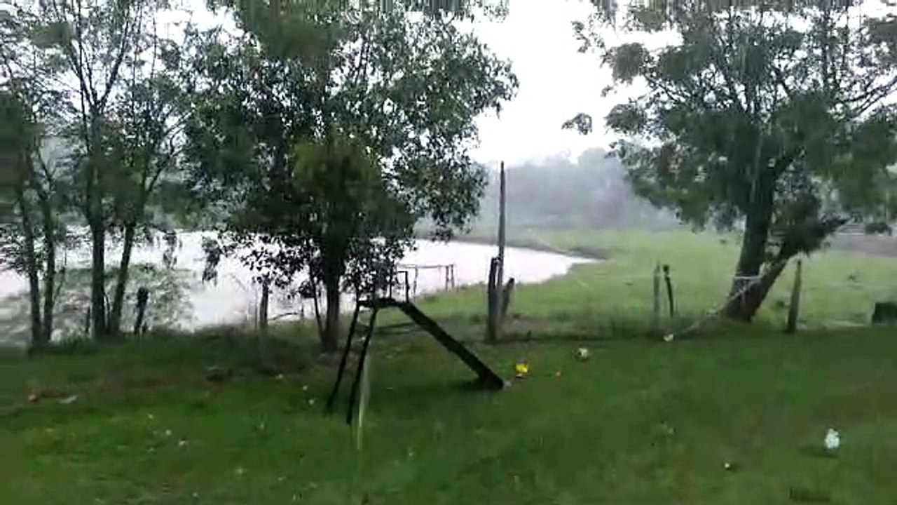 2 dias seguidos de chuva em Pranchita, Oeste do Paraná