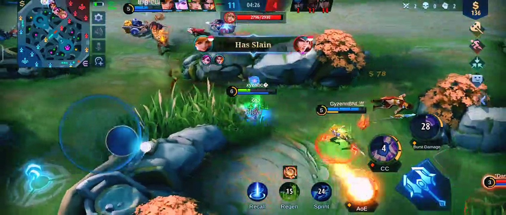 PUSH RANK COBA HERO MOBILE LEGEND BANG BANG | NANA MUSUH TEPAR AW