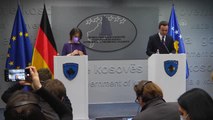 Son dakika haberleri: Almanya Dışişleri Bakanı Annalena Baerbock, Kosova'da