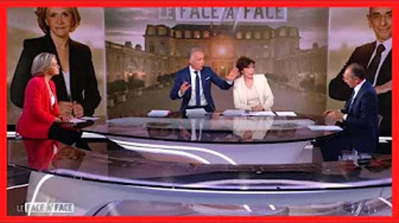 Gilles Bouleau recadre fermement Valérie Pécresse et Eric Zemmour durant leur débat