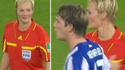 Bundesliga : Le jour où un joueur du Herta Berlin a touché la poitrine d'une femme arbitre en plein match