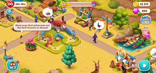 Wildscapes - levels 1095-1099