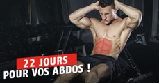 Gainage dynamique, crunchs originaux... Obtenez des abdos de rêve en 22 jours grâce à cet entraînement