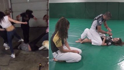 Le superbe geste des frères Gracie pour aider une jeune fille tabassée par des camarades de classe