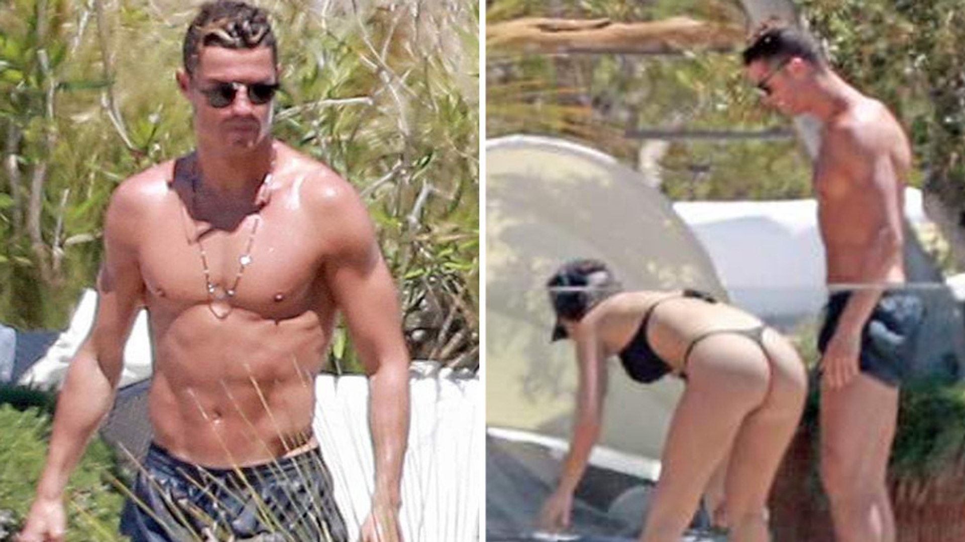 Cristiano Ronaldo prend du bon temps avec sa copine Georgina Rodriguez à  Ibiza