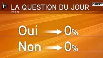i-Télé : Le fou rire de Bruce Toussaint et son équipe face à un problème technique
