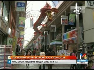 Nilai Yen menyusut, kukuhkan ekonomi Jepun