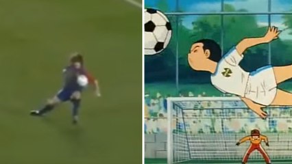 Le jour où Carles Puyol s'est pris pour un gardien, en mode Bruce Harper d'Olive et Tom