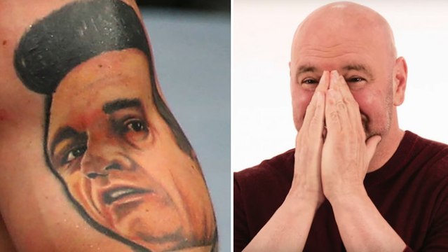 Quand Dana White essaye de deviner les combattants à leurs tatouages