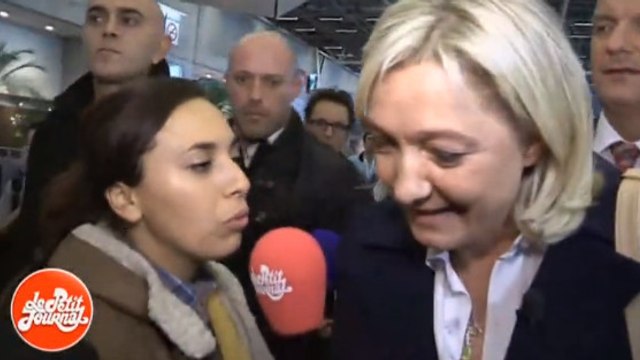 Le Petit Journal : Marine Le Pen refuse de répondre aux journalistes au sujet de son malaise